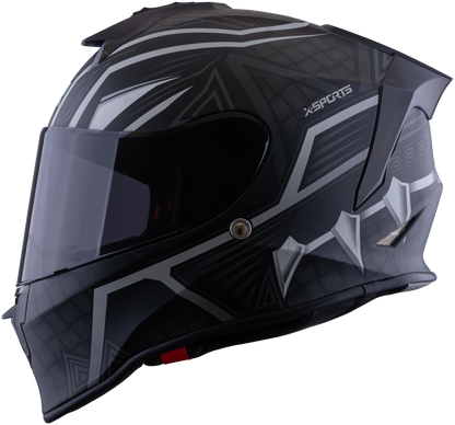Casco XSPORTS V151 Blackpanther