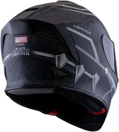 Casco XSPORTS V151 Blackpanther