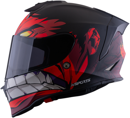 Casco XSPORTS V151 Red Hulk