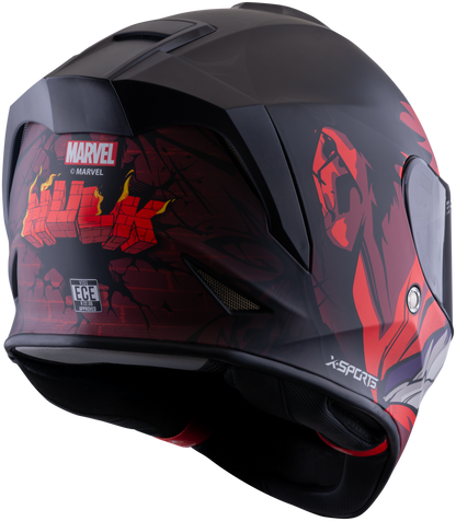 Casco XSPORTS V151 Red Hulk