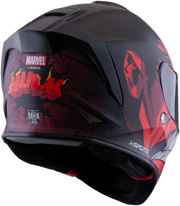 Casco XSPORTS V151 Red Hulk