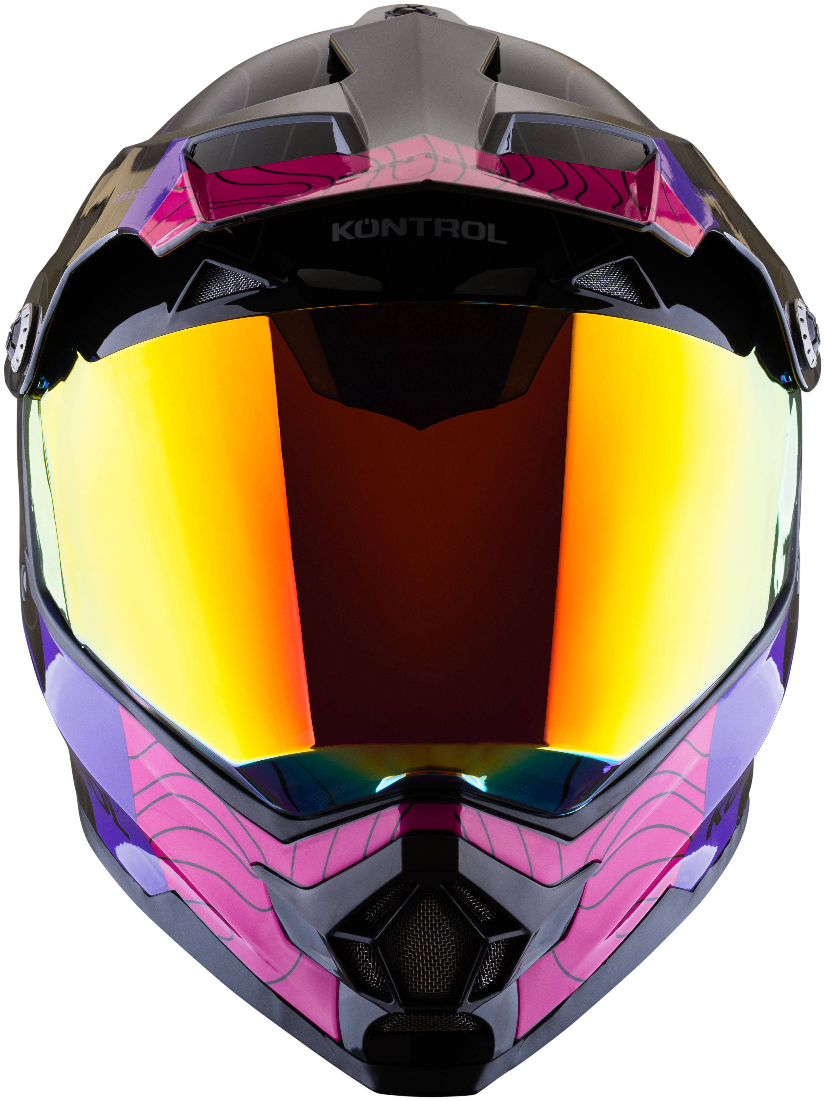 Casco KONTROL 819-6 Desert Morado Rosa