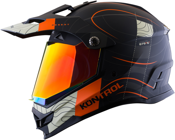 Casco KONTROL 819-6 Desert Arena Naranja