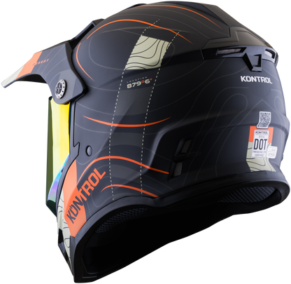 Casco KONTROL 819-6 Desert Arena Naranja