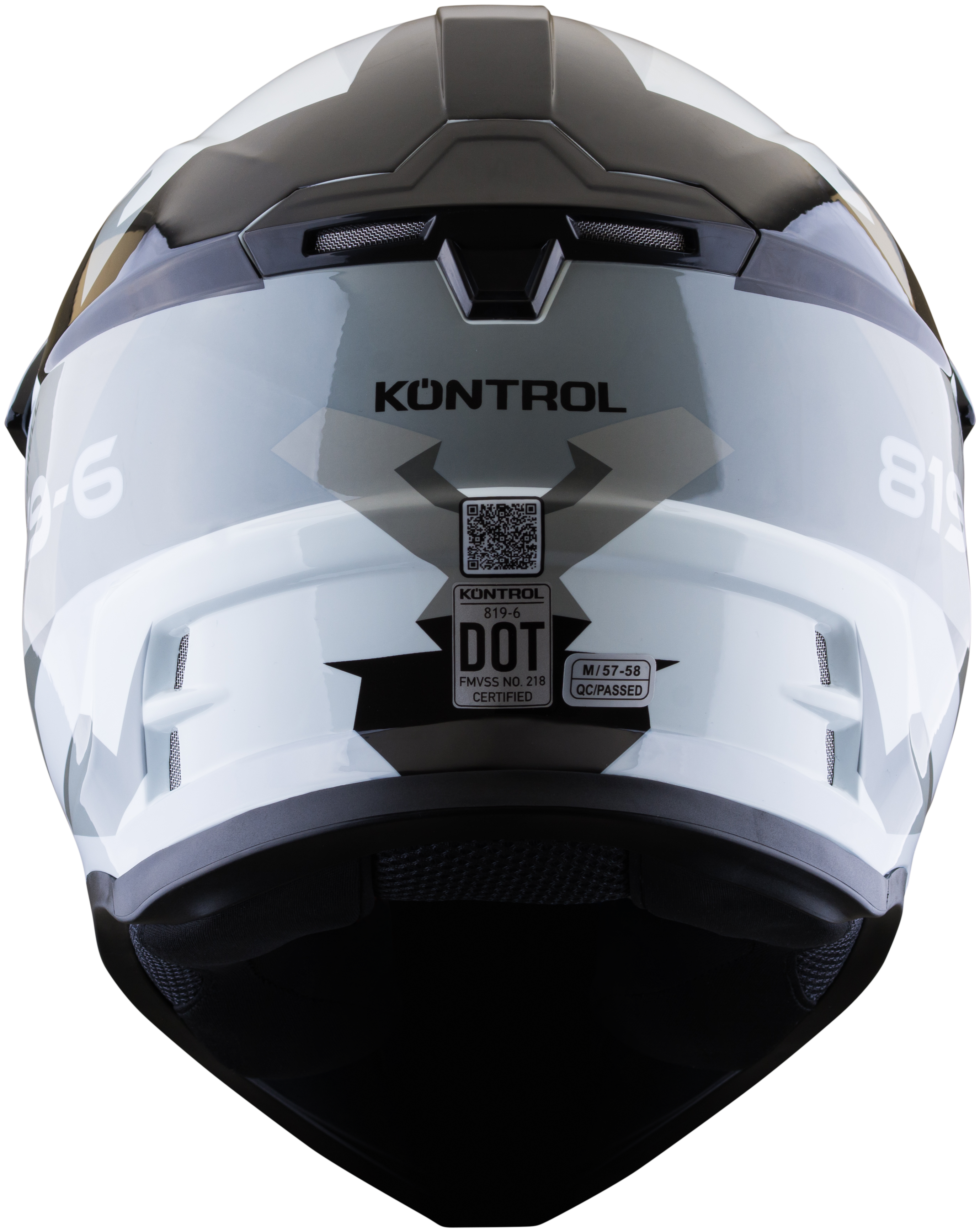 Casco KONTROL 819-6 Tourex Blanco