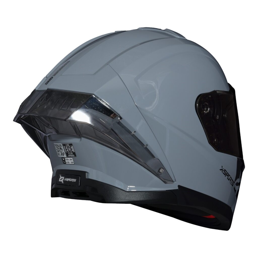 Casco Xsports X-162 Gris Brillante