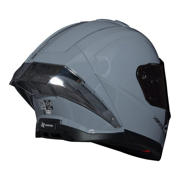 Casco XSPORTS 162 Gris Brillante