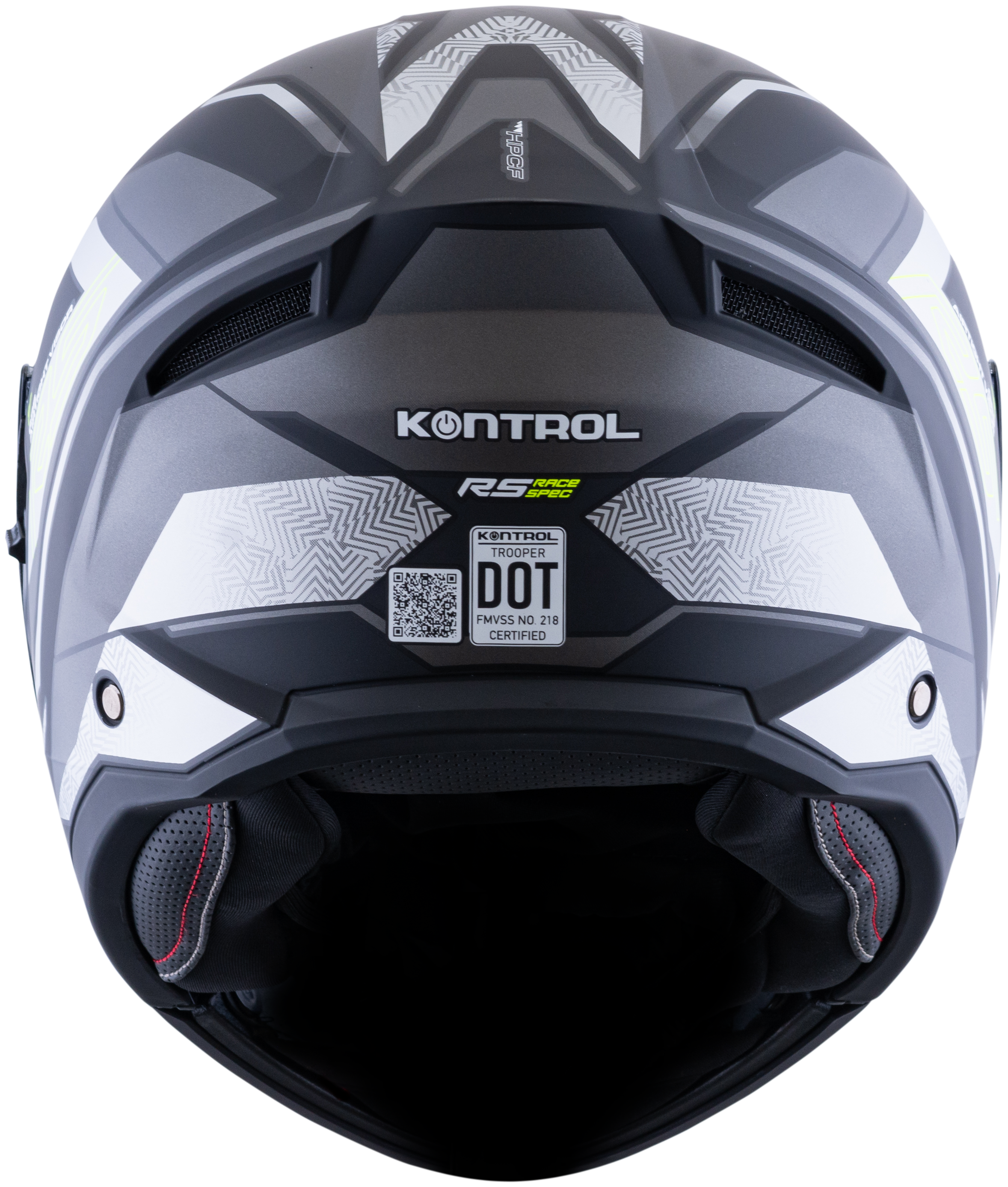 Casco KONTROL Trooper RS Gris