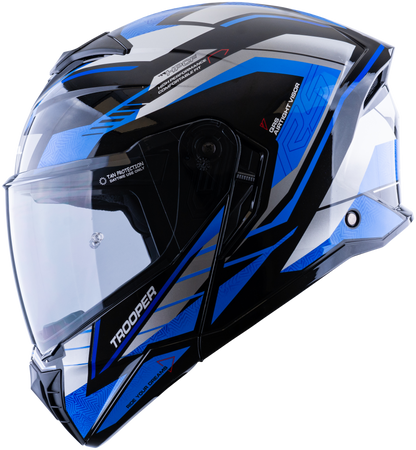 Casco KONTROL Trooper RS Azul