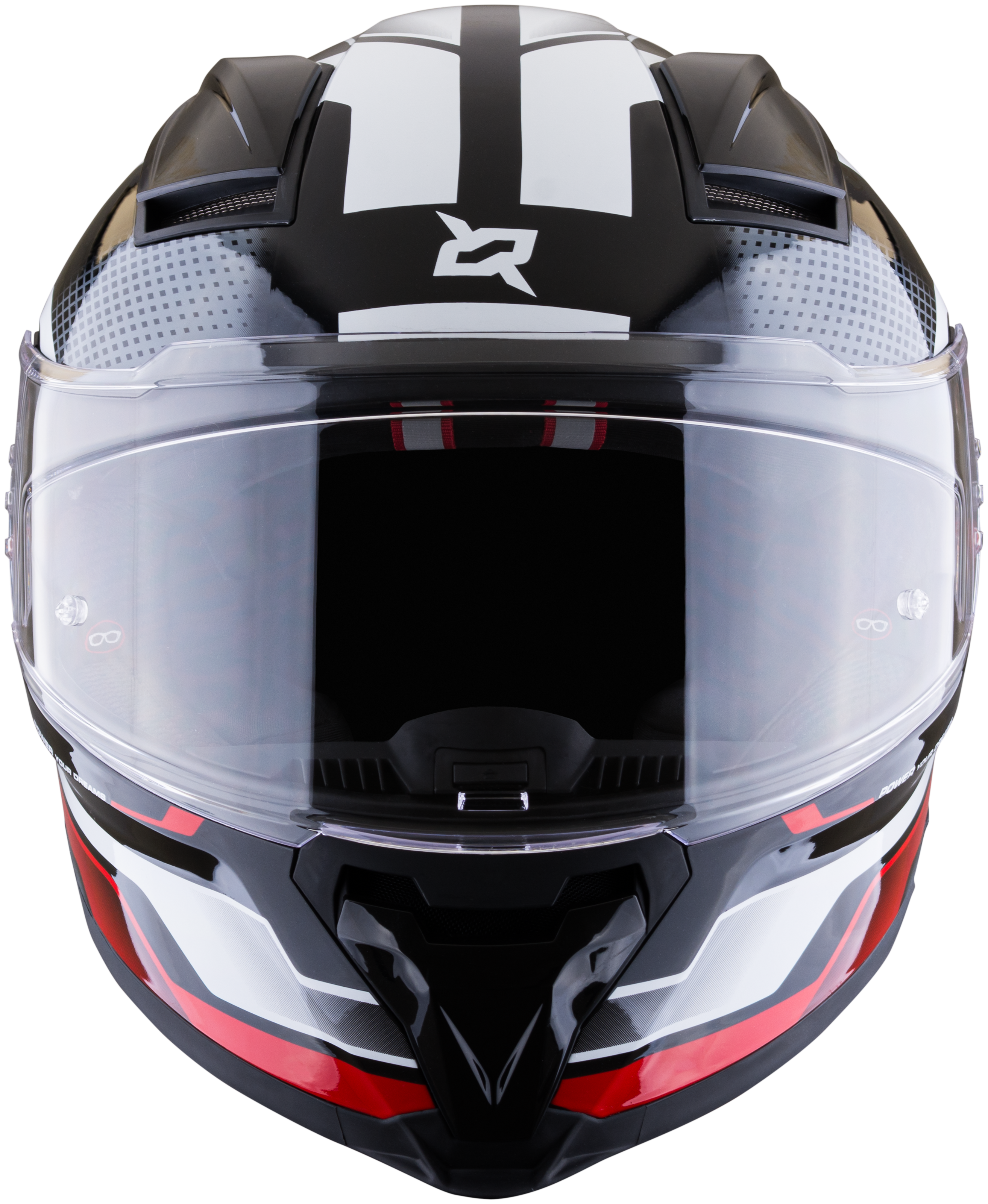 Casco XSPORTS Helios Asphalt Negro Rojo Blanco