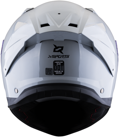 Casco XSPORTS Helios Gris Nardo Brillante