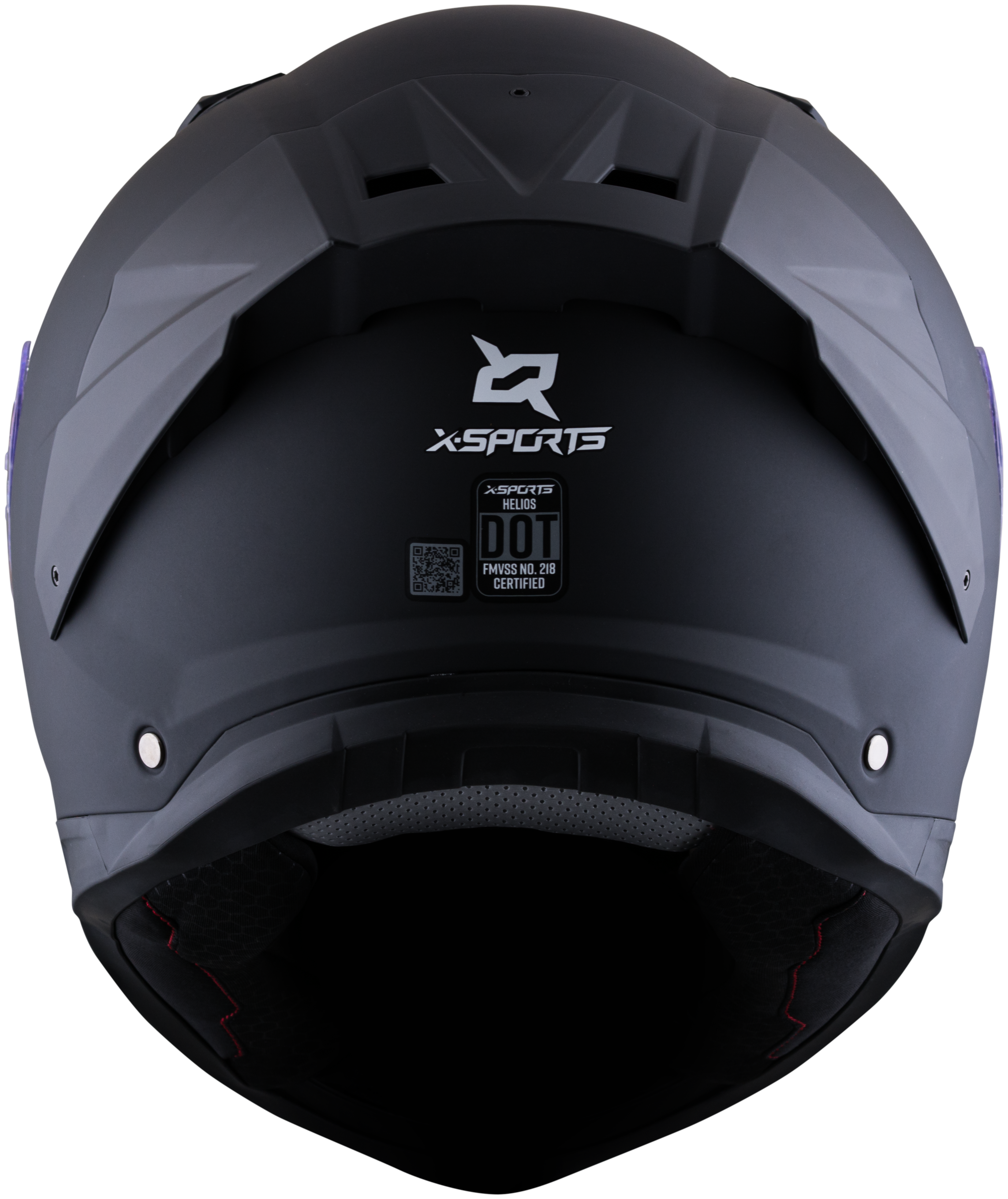 Casco XSPORTS Helios Negro Mate