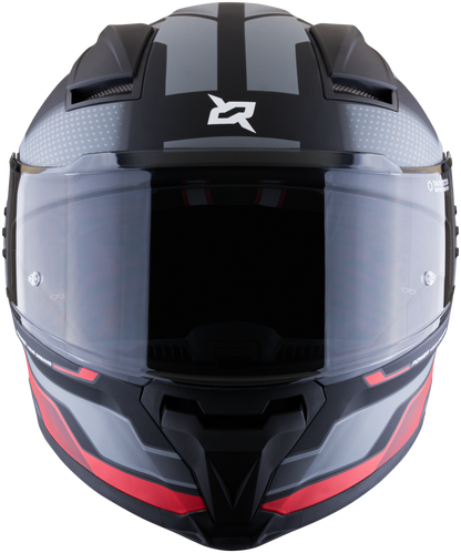Casco XSPORTS Helios Asphalt Negro Rojo