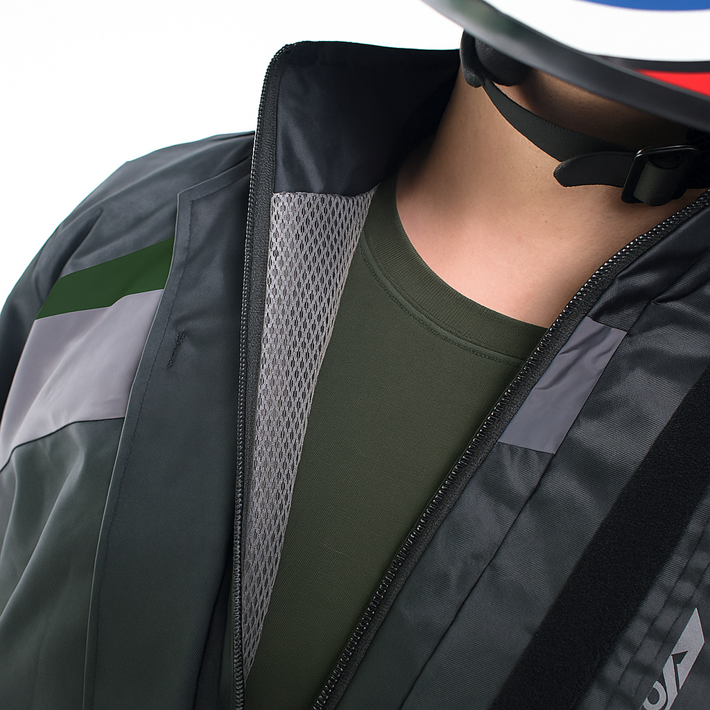 Impermeable Hombre Evo Negro Army V3TROX