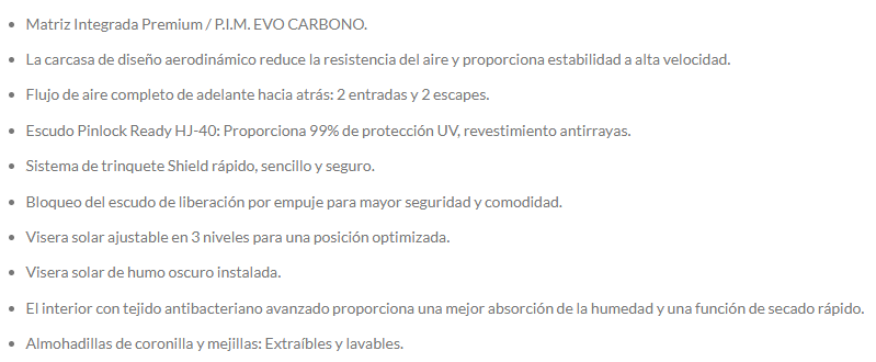 CARACTERISTICAS RPHA71