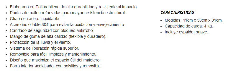 CARACTERISTICA SPARTAN_40L