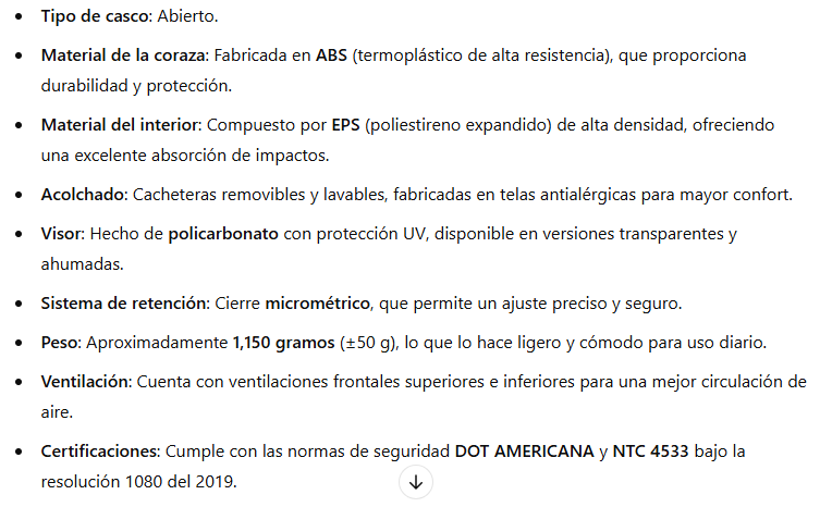 CARACTERÍSTICAS TECH10
