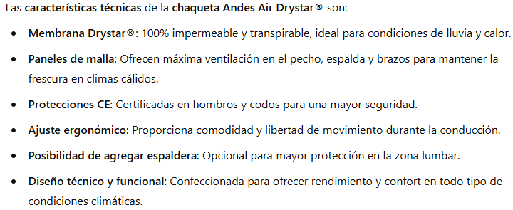 Características alpineair