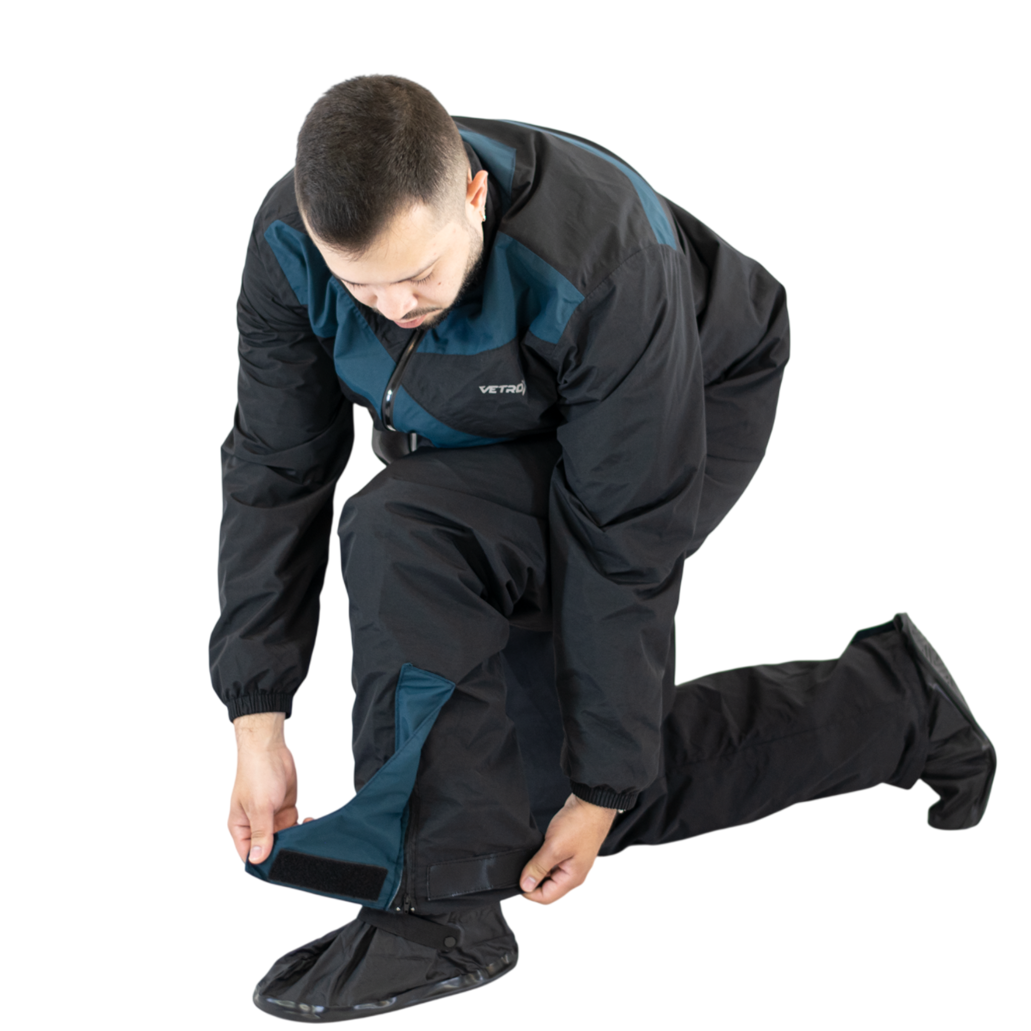 Impermeable Street Negro Azul VETROX