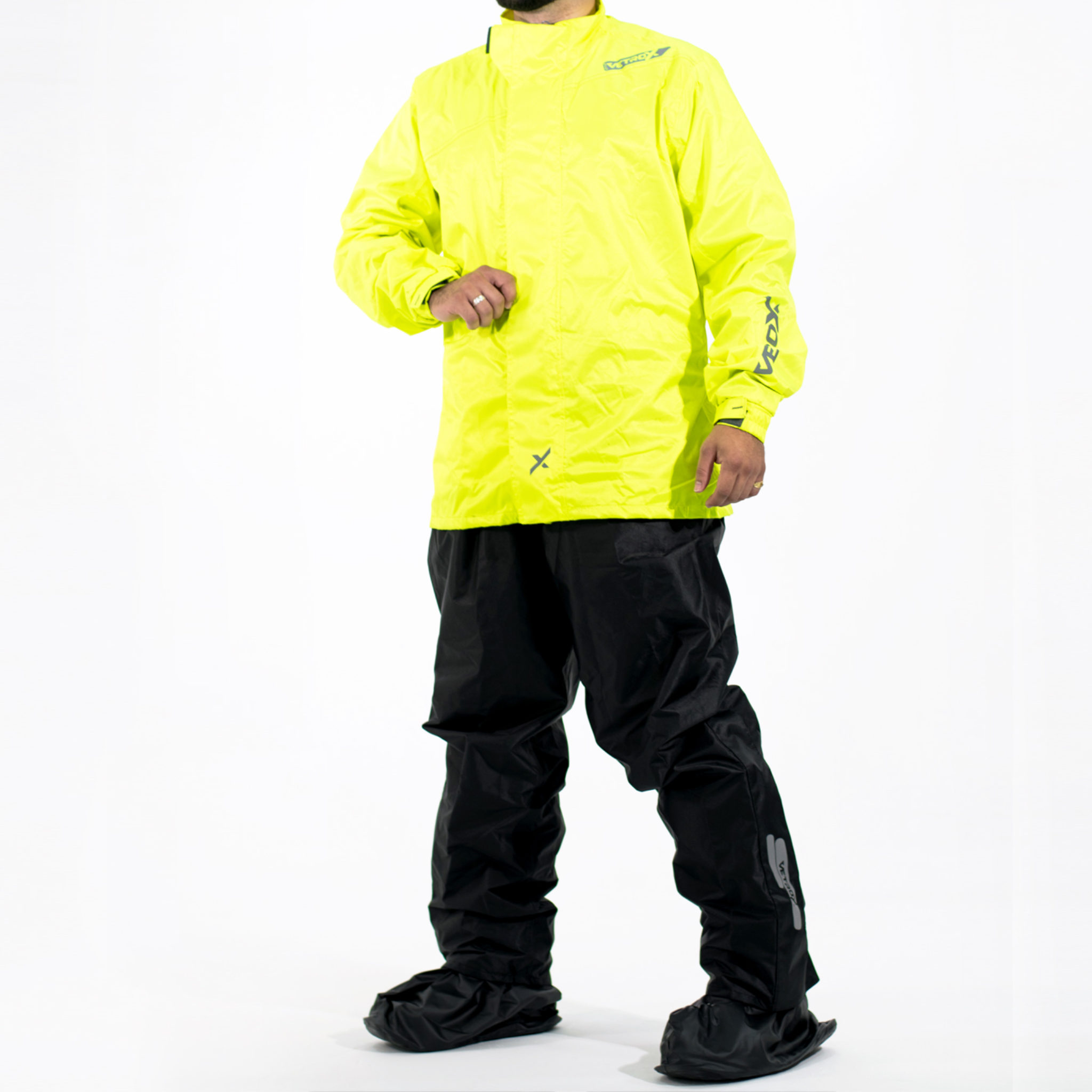 Impermeable Evo Verde Neón V3TROX