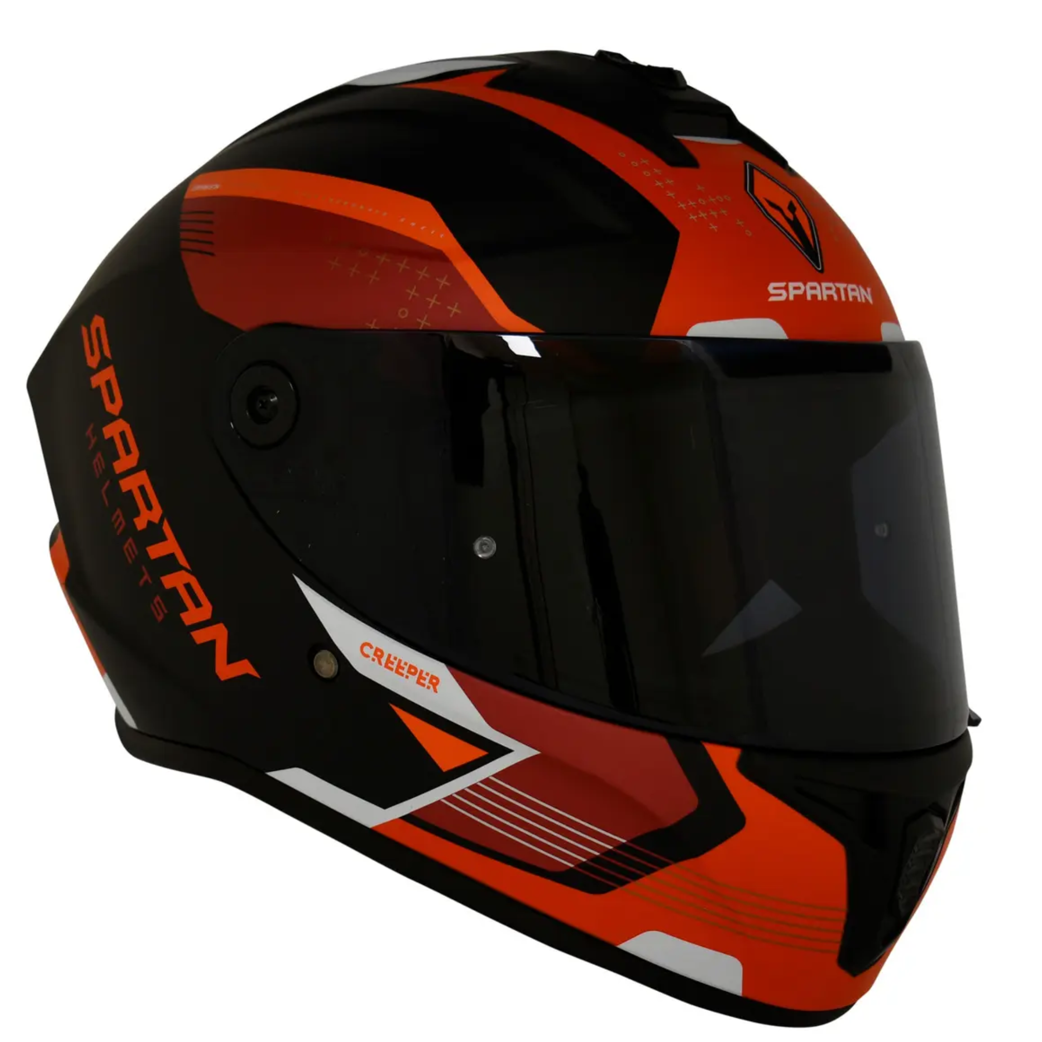 Casco SPARTAN Draken Creeper Rojo