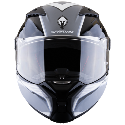 Casco SPARTAN Fenix Slab Gris Negro