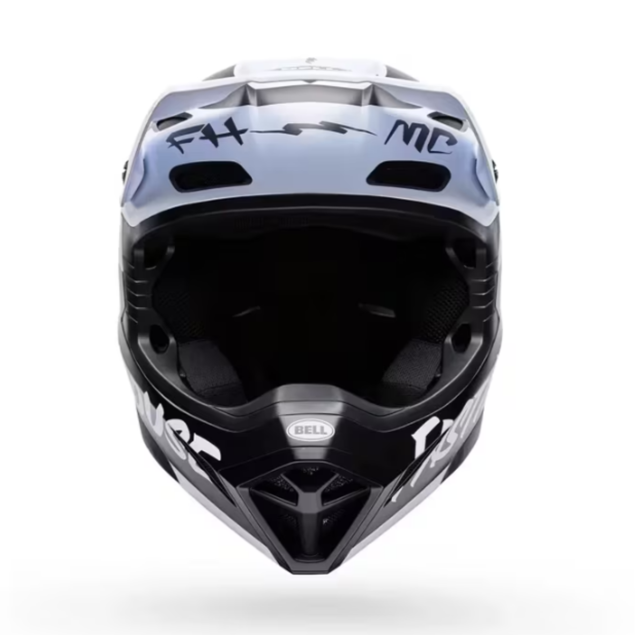 Casco Bell MX-10 MIPS Fasthouse Negro Blanco Mate