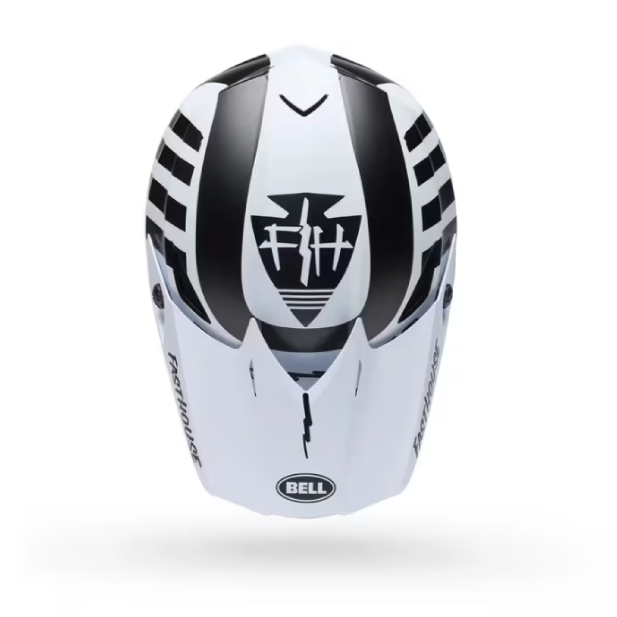 Casco Bell MX-10 MIPS Fasthouse Negro Blanco Mate
