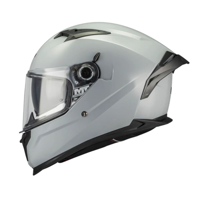 Casco MT BRAKER SV Pure A12 Gris Brillo