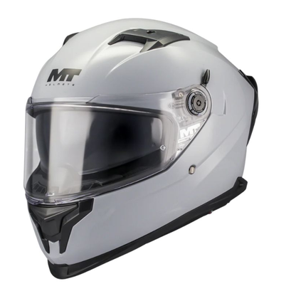 Casco MT BRAKER SV Pure A12 Gris Brillo