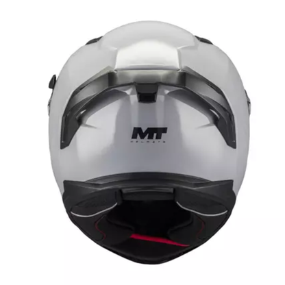 Casco MT BRAKER SV Pure A12 Gris Brillo