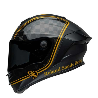 Casco Bell Race Star DLX Negro Dorado