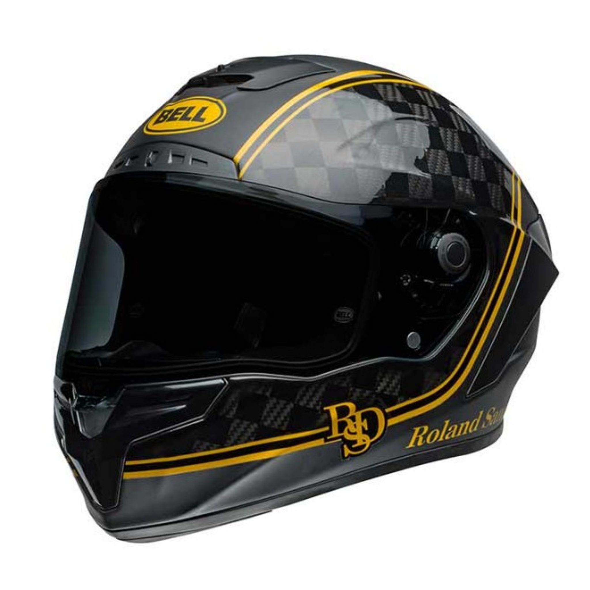 Casco Bell Race Star DLX Negro Dorado