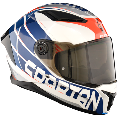 Spartan Panther FLIGHT Azul Rojo Brillante