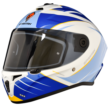 Casco SPARTAN Draken Methane Blanco