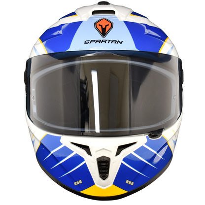 Casco SPARTAN Draken Methane Blanco