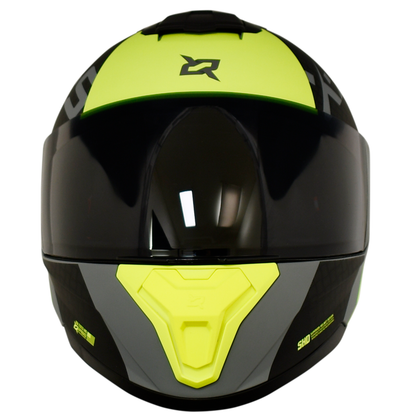 Casco Xsports M75 Vrave Amarillo Brillante