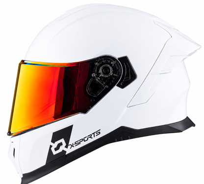 Casco XSPORTS M73 Blanco Brillo