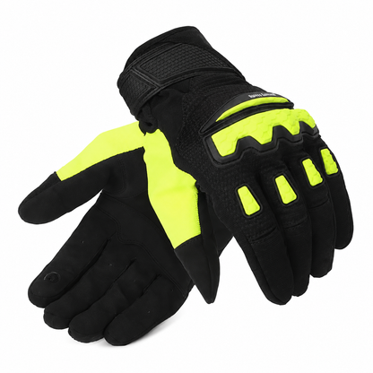 Guantes ROYAL ENFIELD Urban Hustler Verde Fluo