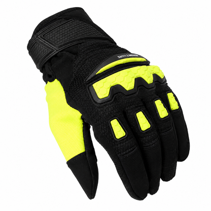 Guantes ROYAL ENFIELD Urban Hustler Verde Fluo