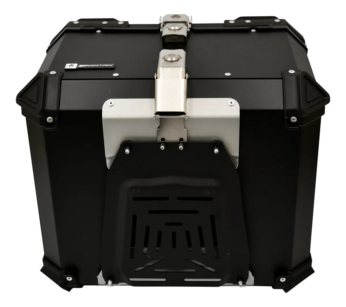 Maletero Spartan Aluminio 57 Lt Negro