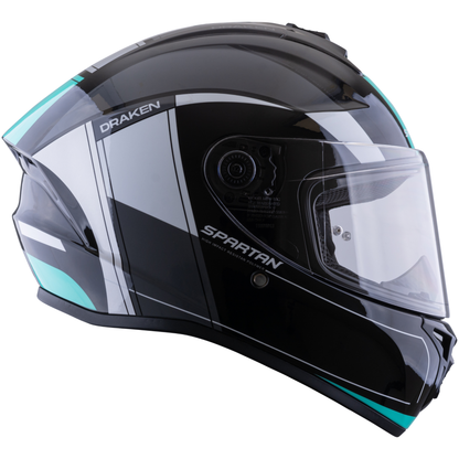 Casco Spartan Draken S Vancouver Negro Azul