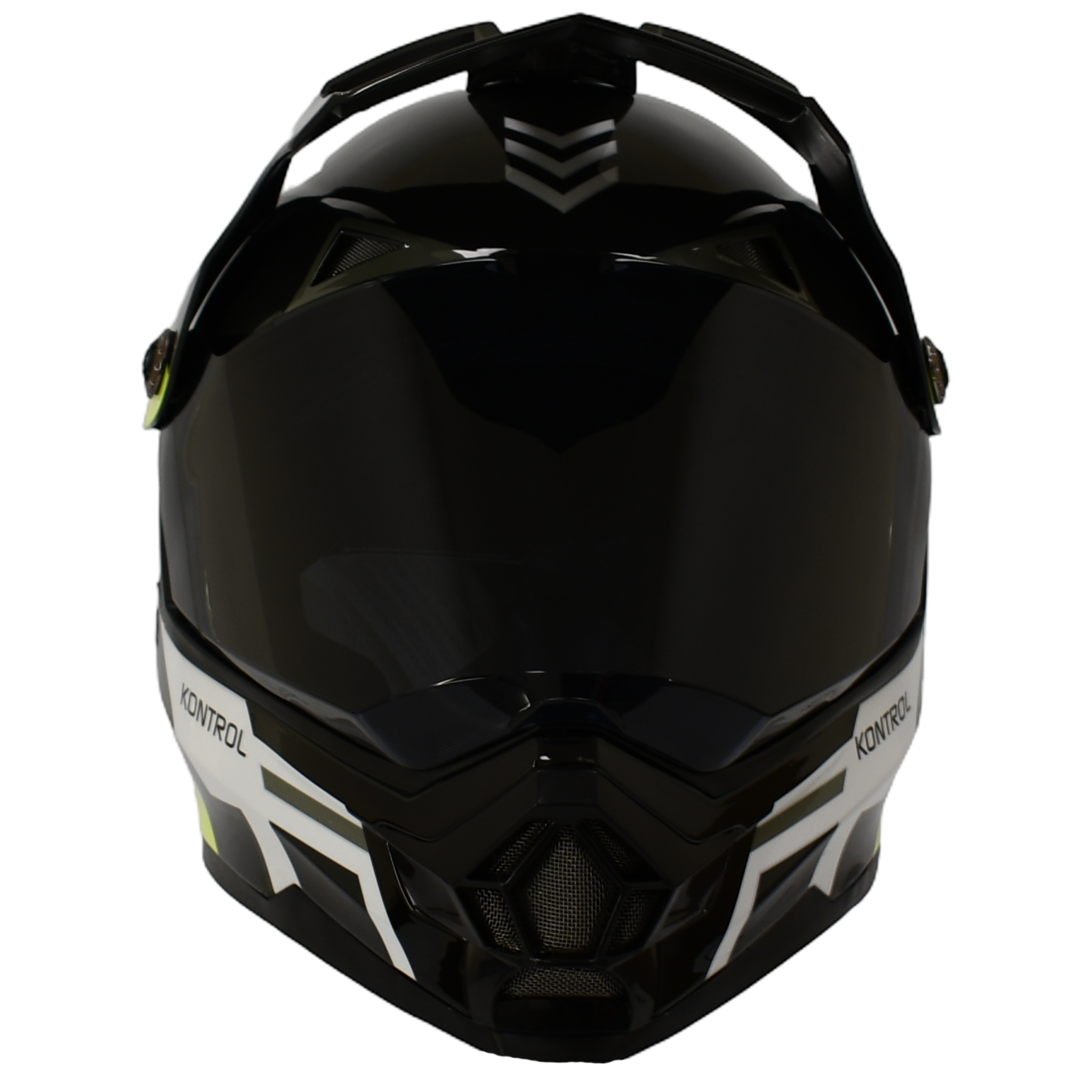 Casco Kontrol 819-6 Kapuk Negro Verde