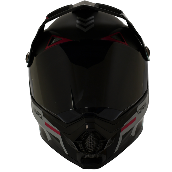 Casco KONTROL 819-6 Kapuk Negro Rosado