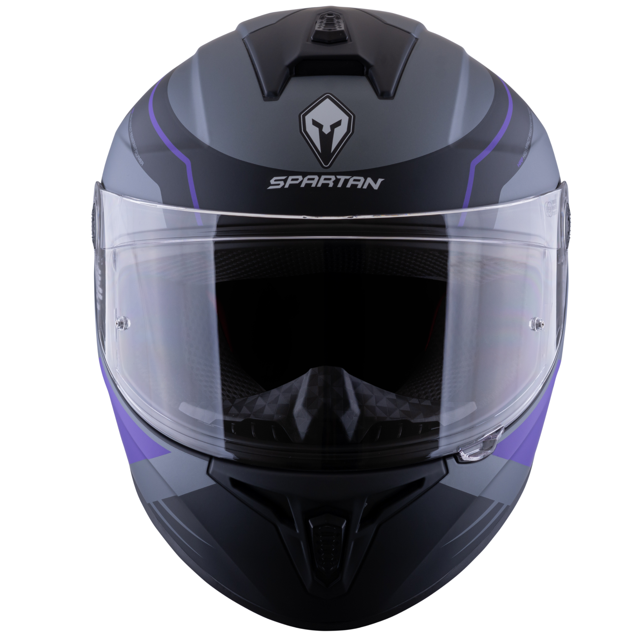 Casco Spartan Draken Aircraft Gris Morado