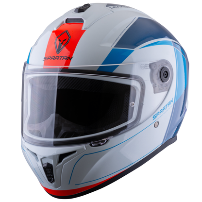 Casco Spartan Draken S Vancouver Blanco Azul