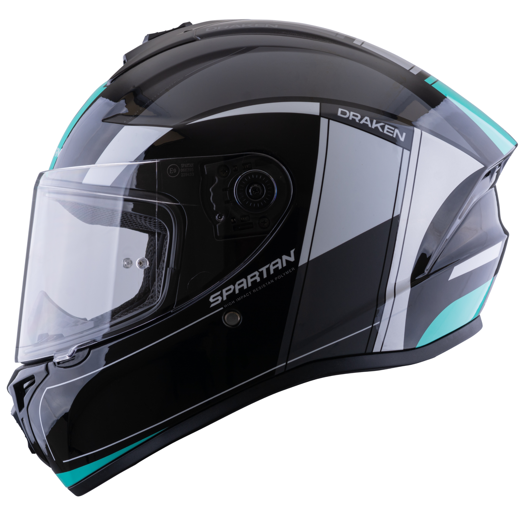 Casco Spartan Draken S Vancouver Negro Azul