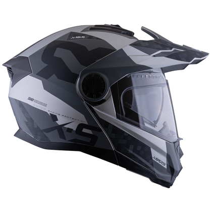Casco Xsports 165 Amptop Gris Negro Mate