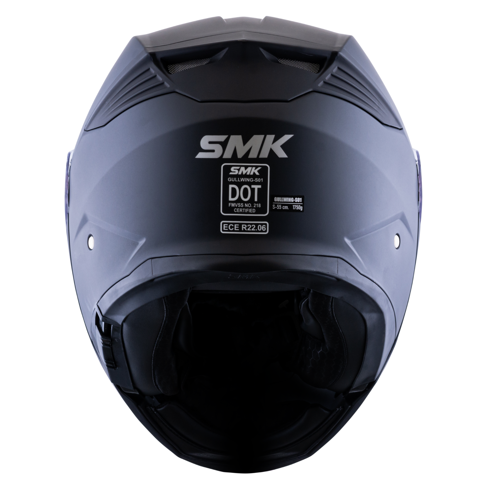 Casco SMK Gullwing V2 Negro Mate