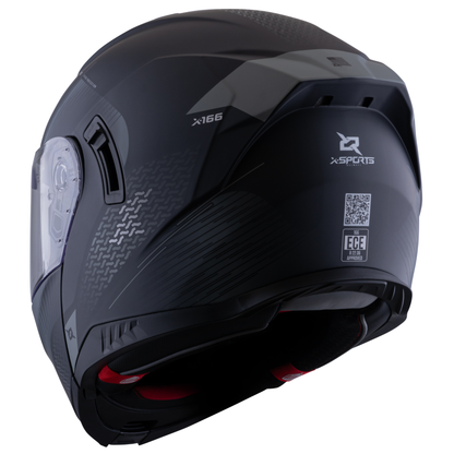Casco Xsports 166 Toursafe Negro Gris